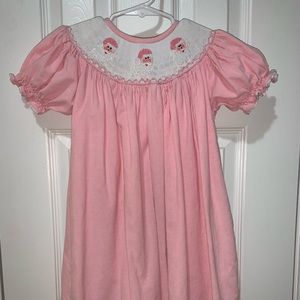 Smocked Christmas Dress 3T